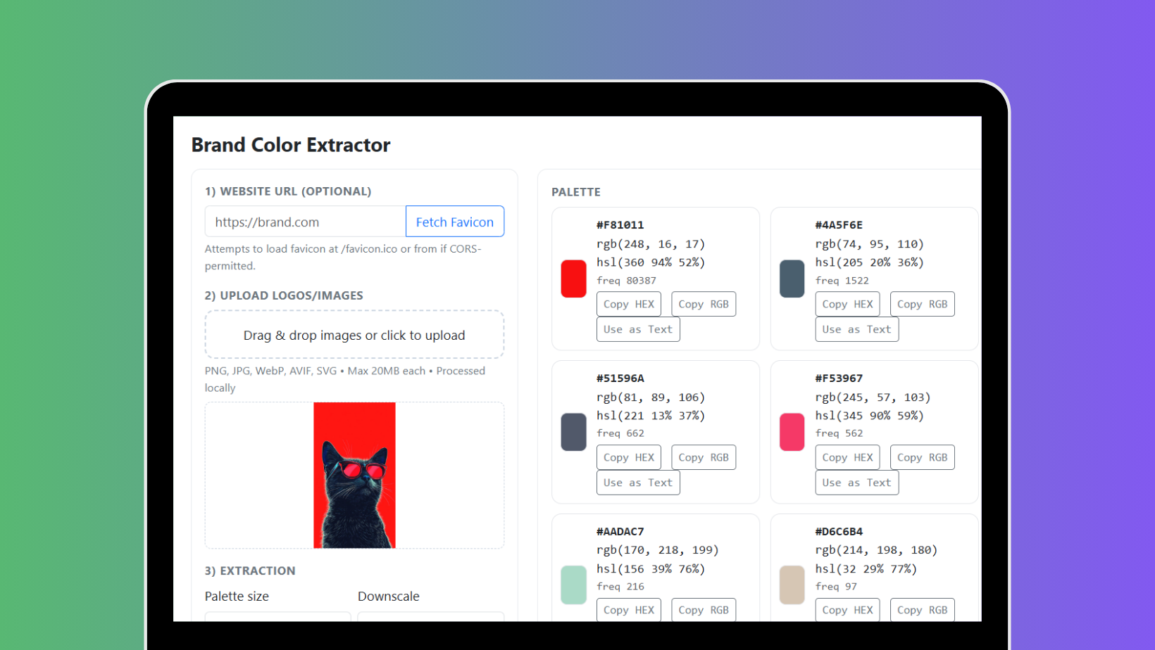 Brand Color Extractor