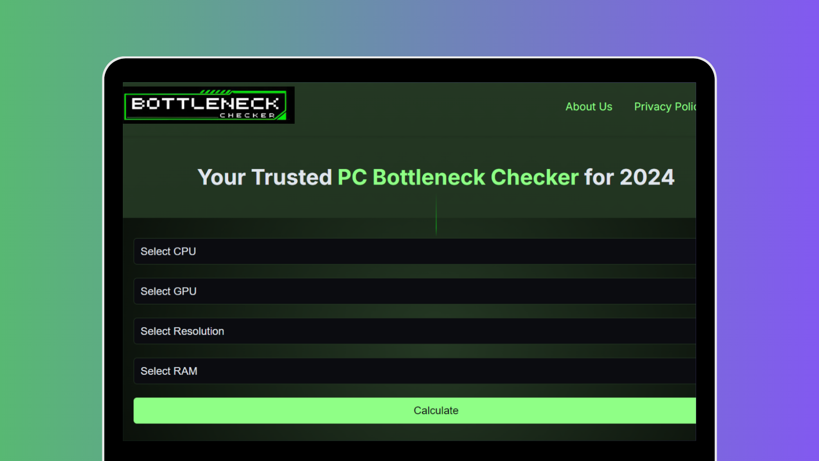 Bottleneck Checker